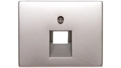 K.5 Element centralny do gniazda UAE RJ11 RJ12 RJ45 kat.3, 5e, 6 45st stal szlachetna nierdzewna 14077004