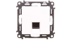 VALENA LIFE Gniazdo komputerowe 1xRJ45 kat. 5e UTP białe 753140