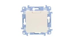 Simon 10 Gniazdo pojedyncze z uszczelką z przesłonami kremowe 16A 250V IP44 CGZ1BZ.01/41