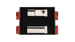 Rozdzielnica przenośna SŁUPSK 2x32A/5P 2x5P/2xB16 4xGS/4xB16 FI 9474590W