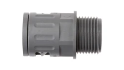 Dławnica do węża osłonowego M20 IP68 SILVYN KLICK-GM 20x1,5/1 szara 55501040