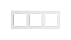 Simon 10 Ramka potrójna biała CR3/11