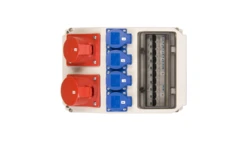 Rozdzielnica budowlana ADAMÓW 32A/5P 16A/5P 4x2P+Z 9036653W