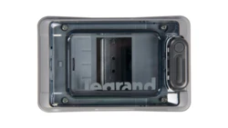 Rozdzielnica modułowa RN65 1x4 natynkowa IK09 IP65 drzwi transparentne (bez PE/N) 601934