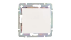 VALENA Łącznik jednobiegunowy biały 774401