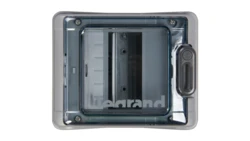 Rozdzielnica modułowa RN65 1x6 natynkowa IK09 IP65 drzwi transparentne (bez PE/N) 601936