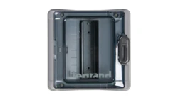 Rozdzielnica modułowa RN65 1x8 natynkowa IK09 IP65 drzwi transparentne (bez PE/N) 601938