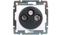 VALENA Gniazdo antenowe RTV/SAT białe 774435