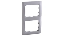 SISTENA LIFE Ramka podwójna pionowa metalic 771306