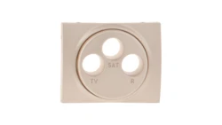 SISTENA LIFE Plakietka gniazda RTV/SAT titan 771473