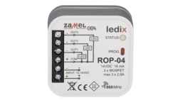 Radiowy odbiornik dopuszkowy 3-kanałowy ROP-04 LDX10000003
