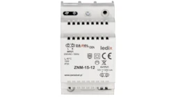 Zasilacz LED modułowy 12V DC 15W ZNM-15-12 LDX10000020