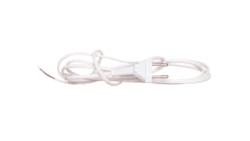 Przewód przyłączeniowy bez wyłącznika 190cm biały SP-190/2X0,5/-BIA YNS10000433