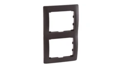 SISTENA LIFE Ramka podwójna pionowa choco 771206