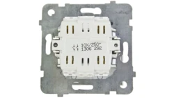 AS Łącznik podwójny z podświetleniem biały ŁP-11GS/m/00