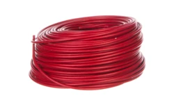 Osłona wentylacyjna z siatką fi125 TUOS brązowa T32BR