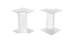 Pokrywa narożna wewnętrzna EKE 140x60mm biała 8565