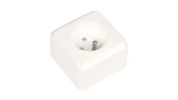 Prima Gniazdo pojedyncze z/u 16A IP20 białe GWN-130P WDE001030
