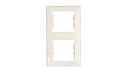 Sedna Ramka podwójna pionowa kremowa SDN5801123