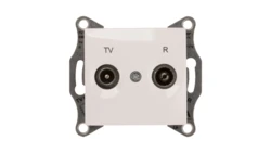 Sedna Gniazdo antenowe RD/TV końcowe białe SDN3301621