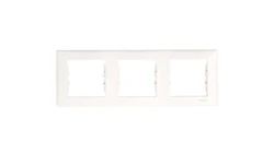 Sedna Ramka potrójna pozioma biała SDN5800521