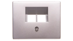 K.5 Element centralny do gniazda UAE RJ11 RJ12 RJ45 kat.3, 5e, 6 45st stal szlachetna nierdzewna 14097004