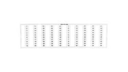 Oznaczniki WMB 2x 1-50 793-5666 /5szt./