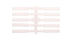 Oznacznik elastyczny do złączek szynowych EO3 /bez nadruku/ 20x10szt. 003901750