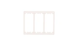 Simon Connect Ramka potrójna 6xK45 uniwersalna czysta biel SM302/9