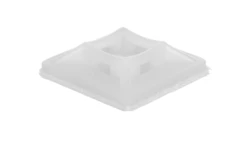 Element mocujący do opasek kablowych 19x19 biały ITA019019W /100szt./