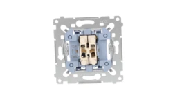 Simon 54 Łącznik żaluzjowy trójpozycyjny 1-0-2 mechanizm 250A 250V, szybkozłącza, SZW1KM