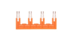 Mostek 1-3-5-7 z izolacją 30A pomarańczowy 282-437/011-000 /10szt./