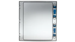 Drzwi do szafki IKA 2x12 transparentne DOOR-2/24-T-IKA 174183