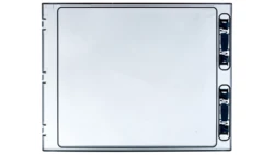 Drzwi do szafki IKA 2x18 transparentne DOOR-2/36-T-IKA 174225