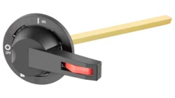 Napęd obrotowy drzwiowy z przedłużką 400mm czarna rączka 5TE9011