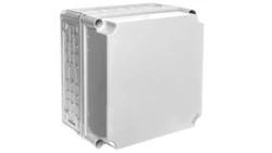 Obudowa Mi z zawiasami, IP 65, wlk.2 - 315x300x214, pokrywa nieprzezroczysta Mi 9211 20001048