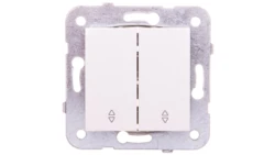 Karre Łącznik Schodowy Podwójny, Kolor Biały / 90963617