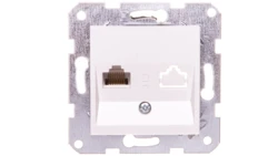 Karre Gniazdo Komputerowe 1xrj45 Kat. 5e, Kolor Biały / 90963632