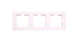 Karre Ramka 3-Krotna, Kolor Biały / 90960262