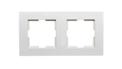 Karre Ramka 2-Krotna, Kolor Biały / 90960261