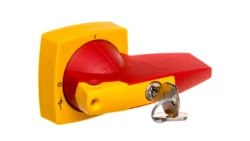 Napęd drzwiowy do P3 typu D/P żółto-czerwony z zamkiem K2SDR/C 1818039