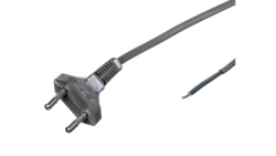 Przewód przyłączeniowy bez wyłącznika 250cm srebrny SP-250/2X0,75/-SRB YNS10000456