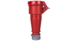 Gniazdo przenośne 1-częściowe 16A 4p 6h 400V IP44 AM-TOP zaciski śrubowe MEN514