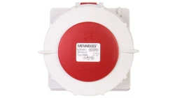 Gniazdo tablicowe skośne 63A 5p 6h 400V IP67 zaciski śrubowe MEN209A