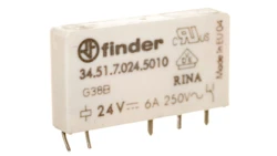 Przekaźnik 1P 6A 24V DC styk AgNi+Au 34.51.7.024.5010