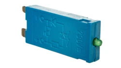 Moduł sygnalizacyjny LED zielony + warystor 110-240V AC/DC 99.01.0.230.98