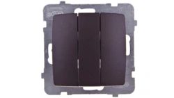 KARO Łącznik potrójny czekoladowy metalik ŁP-13S/m/40