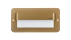 Oprawa przyschodowa SALSA MAX LED Light 10 V DC 1,6 W IP 66 3000 K mosiądz mat