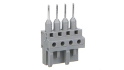 Gniazdo MCS-MIDI Classic 4-biegunowe szare raster 5mm 232-134/005-000 /100szt./