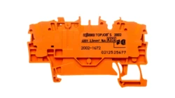 Złączka rozłączalna 2,5mm2 pomarańczowa TOPJOBS 2002-1672 /50szt./